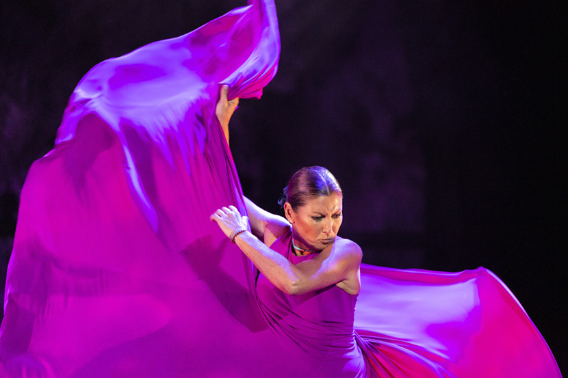 La gran noche flamenca de Sara Baras en Marbella