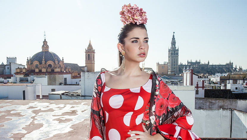 moda flamenca angeles verano pasarela
