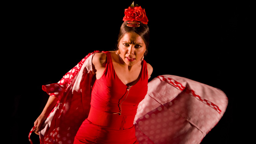 Vanesa Coloma baile flamenco